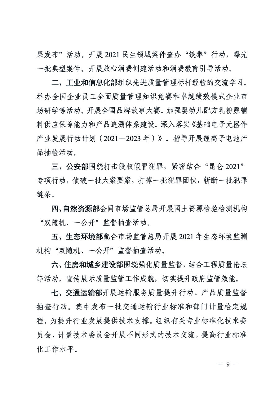 市場監(jiān)管總局等16個(gè)部門關(guān)于開展2020年全國&ldquo;質(zhì)量月&rdquo;活動(dòng)的通知（國市監(jiān)質(zhì)〔2020〕133號(hào)）
