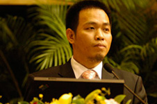 廣東東莞慕思寢室用品有限公司CEO邱浩洋參加第十六屆中國(guó)質(zhì)量高層論壇并講話